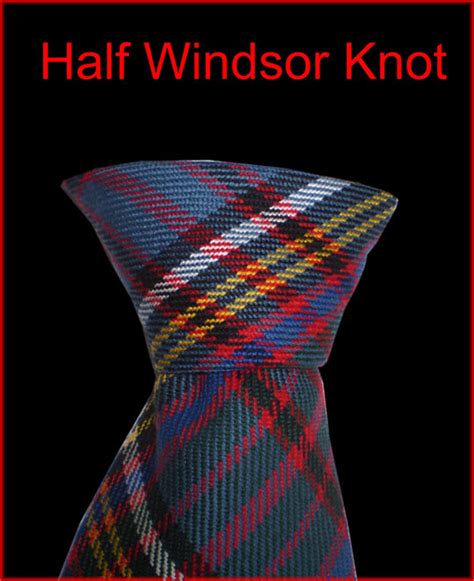 How to tie a tie: How to tie a Half Windsor tie knot