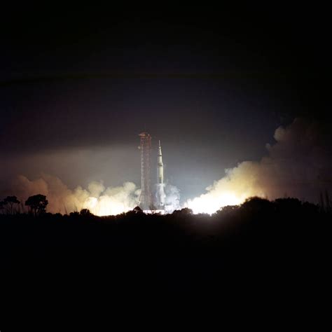 Apollo 17 Launch Moon Nasa Science