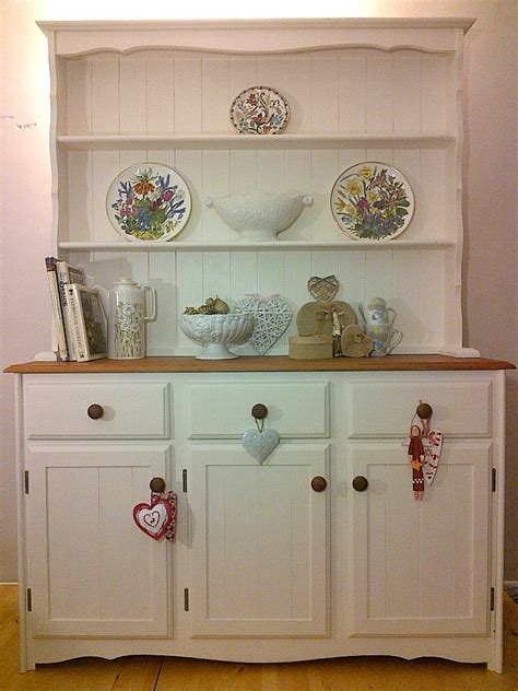 Shabby chic mason ball jar: Shabby chic Welsh Dresser painted in Farrow & Ball ...