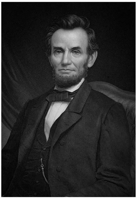 Portrait Of President Abraham Lincoln Art Print Poster 13x19