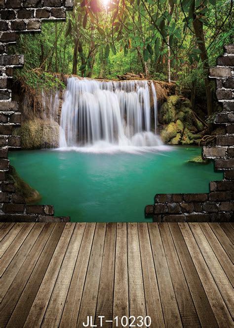 Beauty Waterfall Popular Backgrounds For Photo Studio