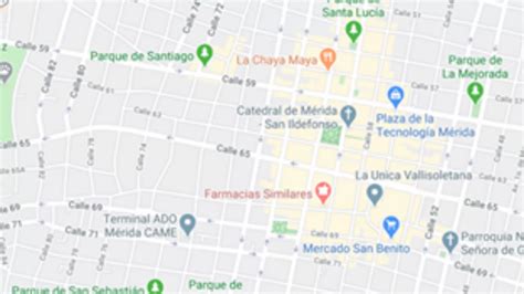 A Comprehensive Guide To The Mérida Mexico Map 2023