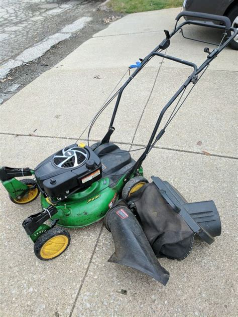 John Deere Js63 Self Propelled Lawn Mower With Bag For Sale In