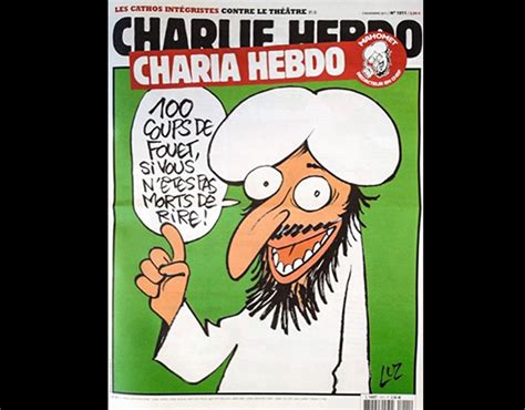 Dessins de presse satirique, dossiers, chroniques & unes dessinées. Prophet Muhammad Charlie Hebdo cover | Most controversial ...