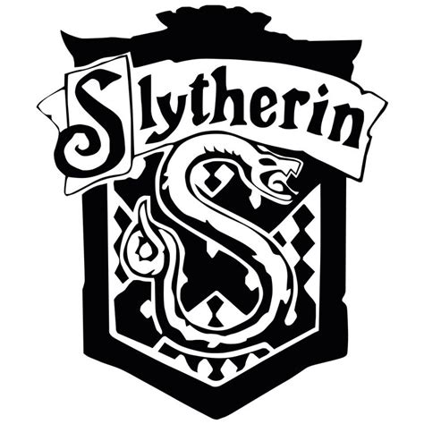 Slytherin svg, slytherin logo, potter svg, vector file, hogwarts svg