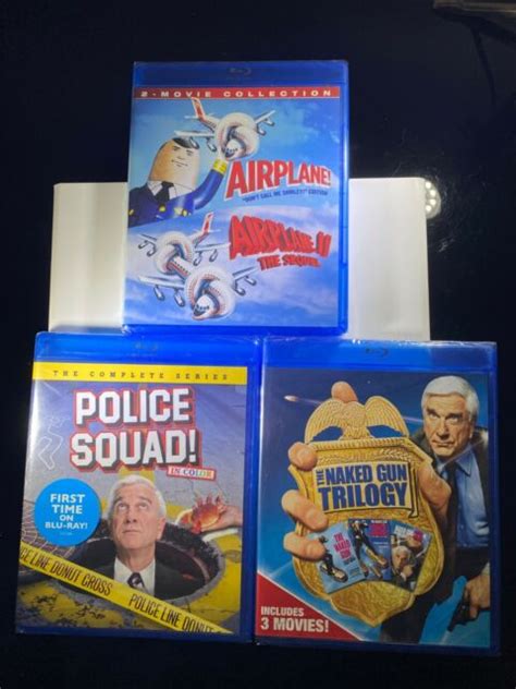 Naked Gun Trilogy Collection Blu Ray Disc Disc Set For Sale