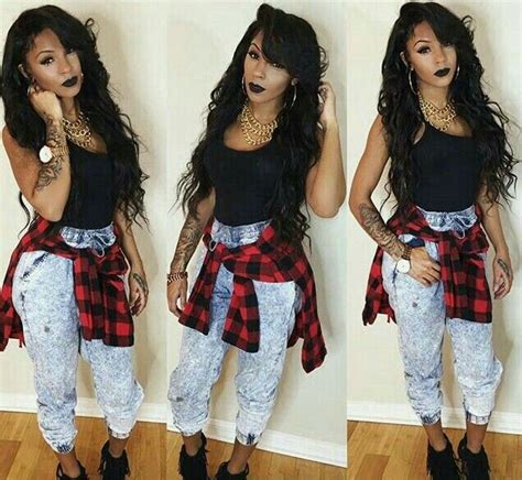 Pin By Busola Bambi On Outfits Ideas Ghetto Girl Outfits Ghetto Outfits Black Girl Swag