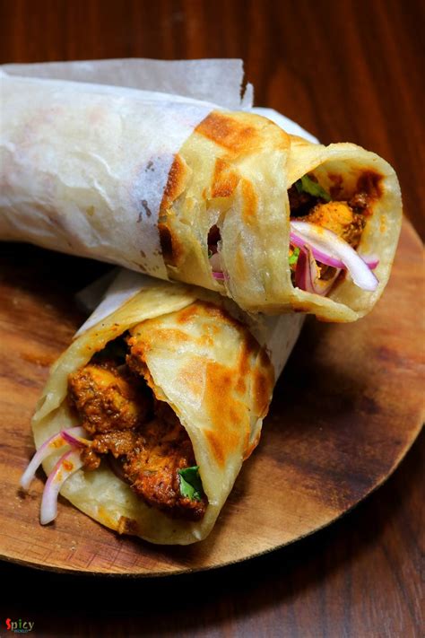 Meaning of on a roll. Butter Chicken Roll - Spicy World Simple and Easy Recipes ...