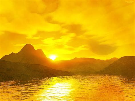 Yellow Sunset Wallpapers Top Free Yellow Sunset Backgrounds
