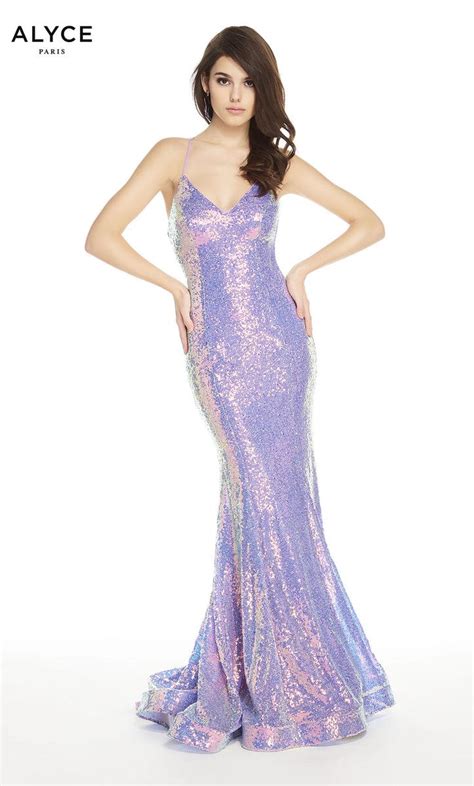 Alyce Paris 60604 Sparkling Sequin Prom Dress Mermaid Gown Gowns