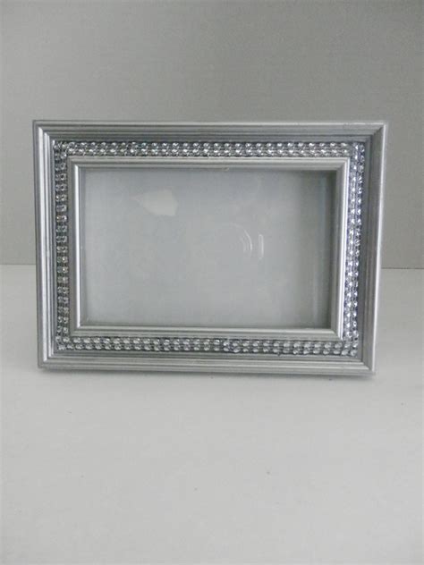 Picture Frame 5x7 Silver Rhinestone Picture Frame Bling