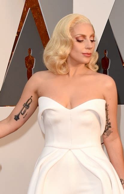 Lady Gagas Music Note Tattoo Was Missing A Staff Line — But She Already Fixed The Mistake