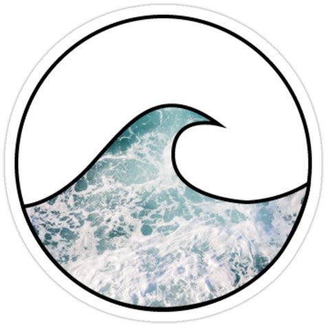 Ocean Wave 4 Stickers By Jordansaufley Redbubble