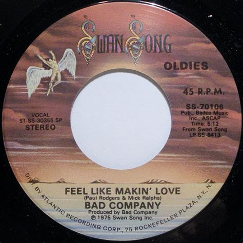 Bad Company Feel Like Makin Love Vinyl Discogs