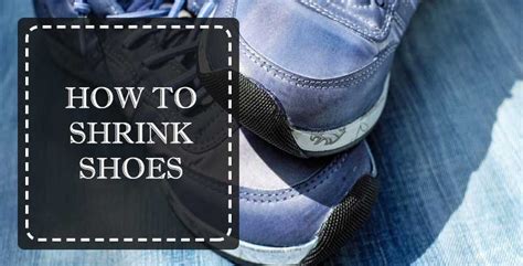 Place your longest foot on a piece of paper. Shrink-to-Fit: How to Shrink Shoes That Are Too Big