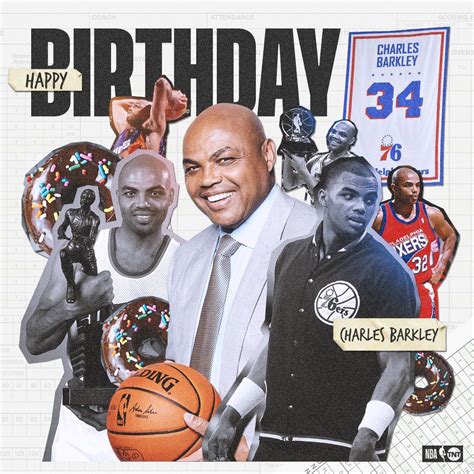 Nba On Tnt On Twitter Happy Birthday To The Chuckster 🎉 Inside