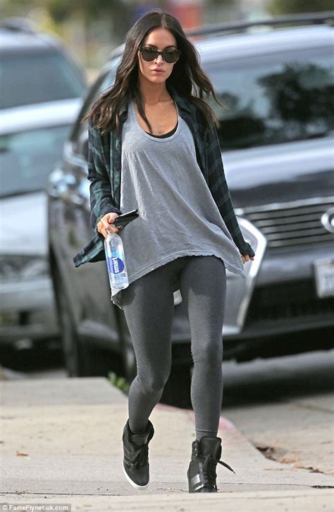 Megan Fox Works Off Duty Chic As She Steps Out With Husband Brian
