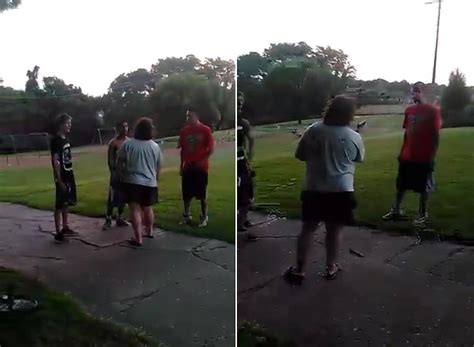 st louis mom pulls gun on teens who wanted to fight her son in neighborhood park get the f k