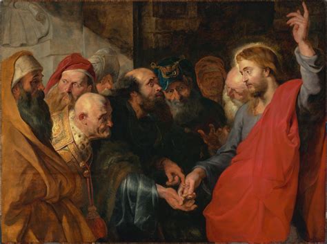 I have been wanting to expand the last days of jesus lessons. The Tribute Money - Peter Paul Rubens | FAMSF Explore the Art