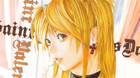 Misa Amane With Yellow Hair Death Note 4k Hd Anime Wallpapers Hd