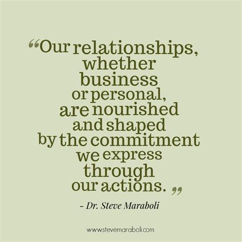 Our Relationships Whether Business Or Personal Are Nourished And