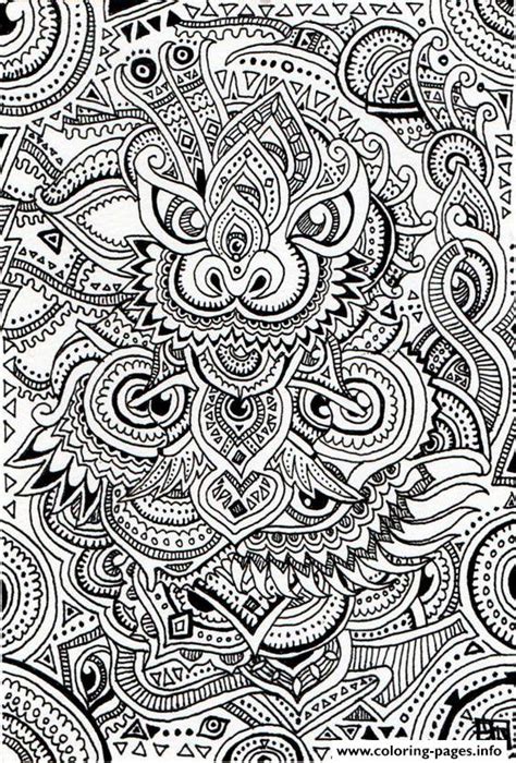 Zen Antistress Free Adult 22 Coloring Page Printable