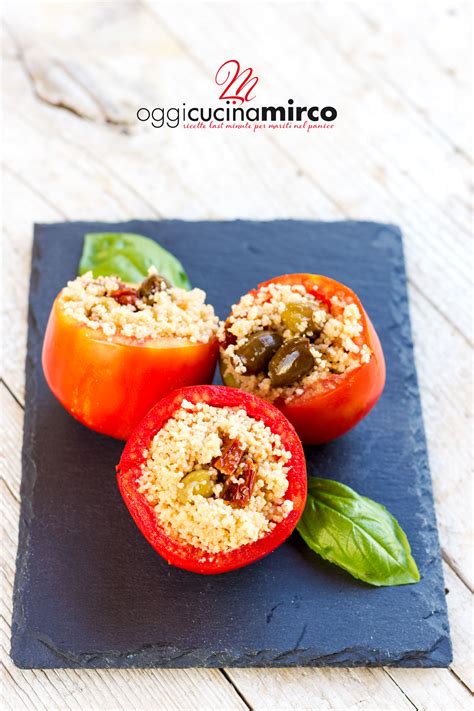 Pomodori ripieni di cous cous (ricetta fredda) | Oggi ...