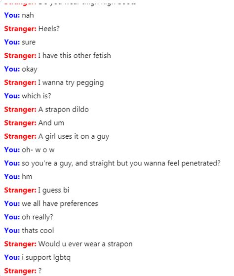 Funny Omegle Conversations