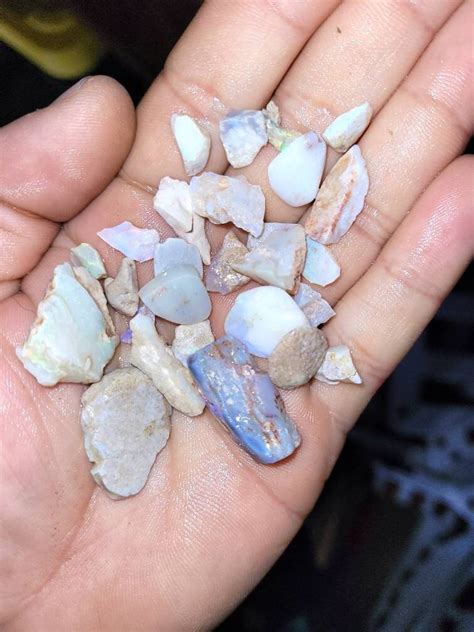 Rough Opal 20 Grams Of Australian Rough Opal Unsorted Great Etsy