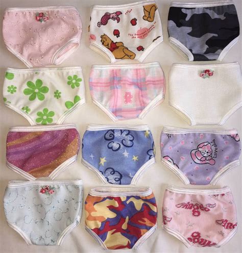 18 Girl Doll Clothes Panty Set Of 3 Panties Underwear