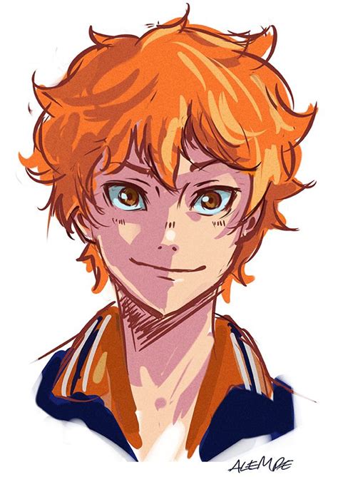 This is my (volleyball player) reaction to the ever popular volleyball anime haikyuu! Hinata- Haikyuu!! by alempe on deviantART | Haikyuu! | Pinterest | Art styles, Art and Style