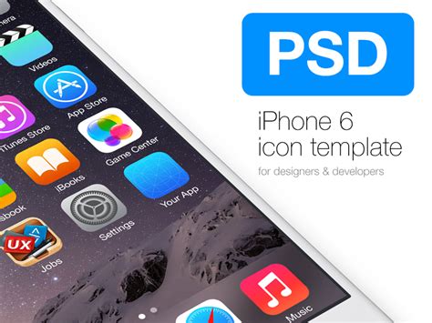 Iphone App Icon Mockup At Collection Of