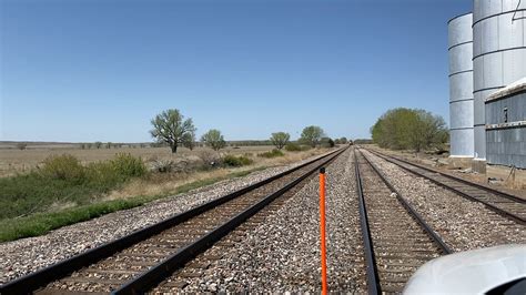 Z train going through Nebraska : trains