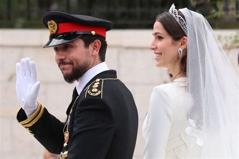 Royal Wedding Of The Year See Photos From Crown Prince Hussein And Princess Rajwa Of Jordan S