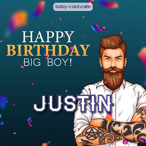 Birthday Images For Justin Free Happy Bday Pictures And Photos
