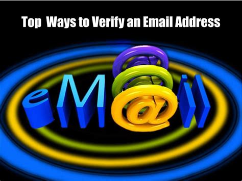 Ppt Top Ways To Verify An Email Address Powerpoint Presentation Free Download Id7432299
