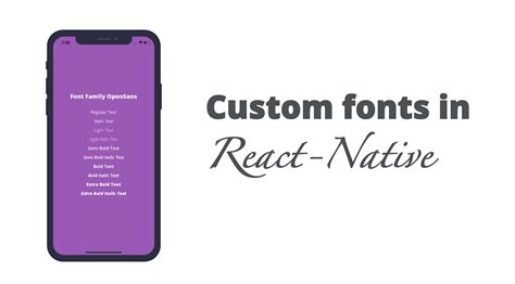 Easiest Way To Use Custom Fonts In React Native Medium