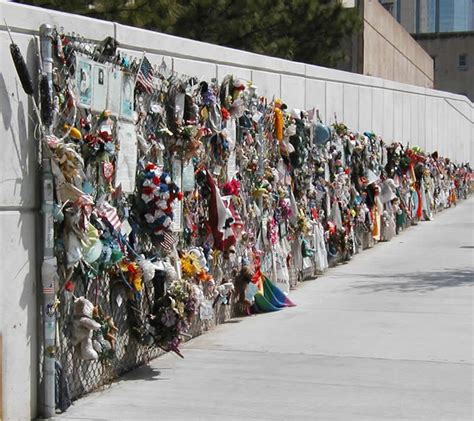 46 inches at its lowest point picket spacing: Memorial Fences - The OKC Bombing, 20 Years Later ...