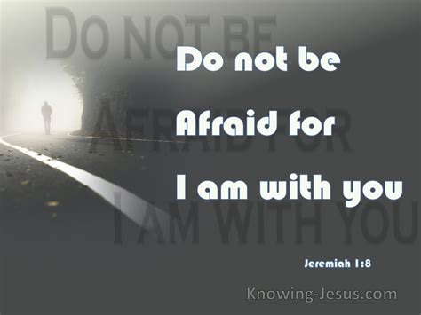 Jeremiah 18 Do Not Be Afraid Of Their Faces Gray