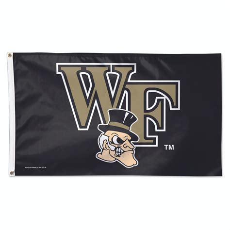 Wake Forest Deluxe 3 X 5 Flag Fredsflags