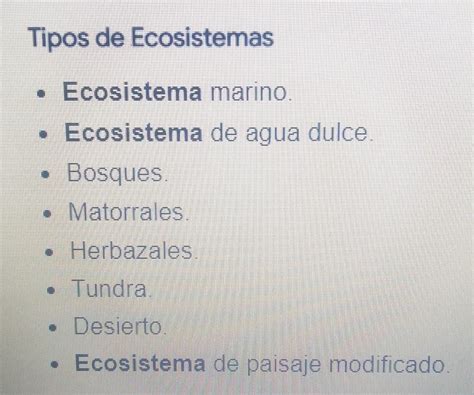 Cuantos Tipos De Ecosistemas Existen Hot Sex Picture