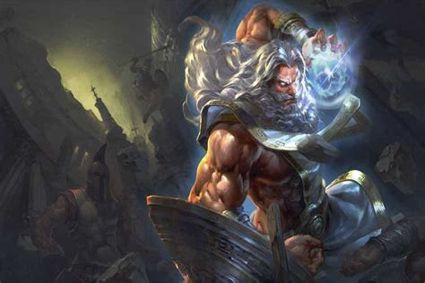 Dios Zeus Y La Guerra Contra Los Titanes Mitos Clásicos Mitología