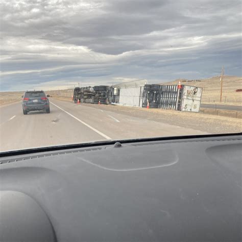Photos I 80 Closes To All Traffic Between Laramie And Rawlins As Winds