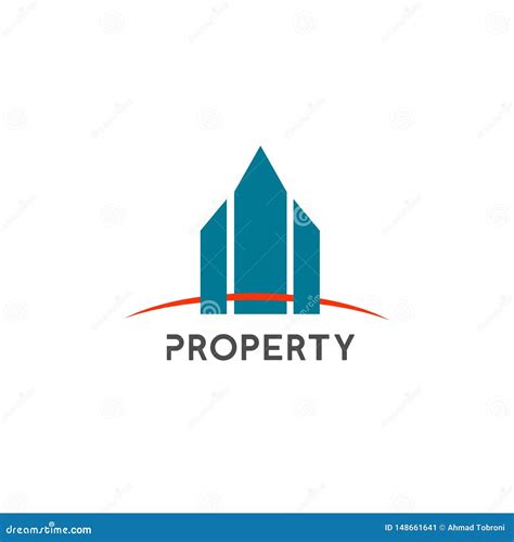 Property Company Logo Vector Template Design Illustration Stock Vector