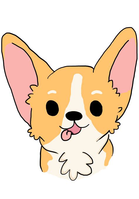 Corgi Am I The Most Popular By Smallprickly Cute Dog Drawing