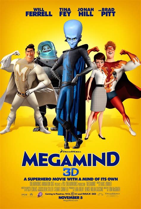 Megamind New Movie Poster Teaser Trailer