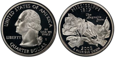 Images Of Washington 50 States Quarters 2002 S 25c Mississippi Silver