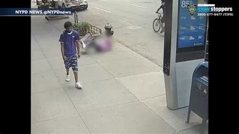 NYC Woman Shoved To The Ground Video Shows Suspect Arrested Old Women Nypd Nyc
