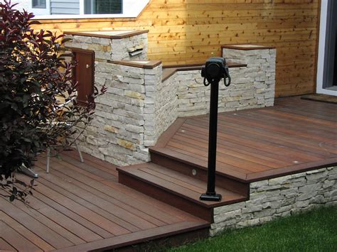 Exotic Decking Stairs And Accents Tropical Deck Calgary By Kayu Canada Inc Houzz