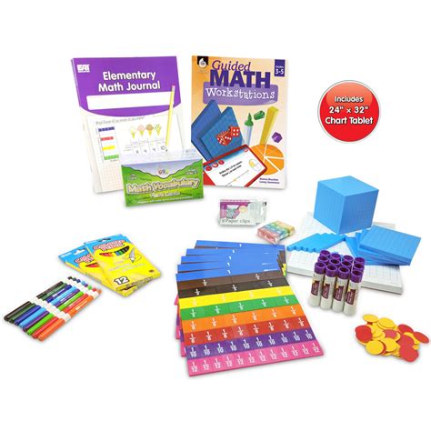 Guided Math Workstations Manipulative Kit Grades 3 5 Math